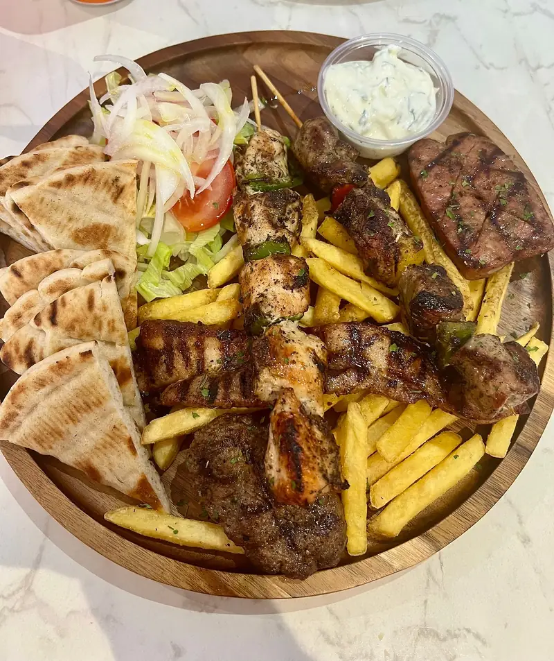 Food at Ossett Gyros